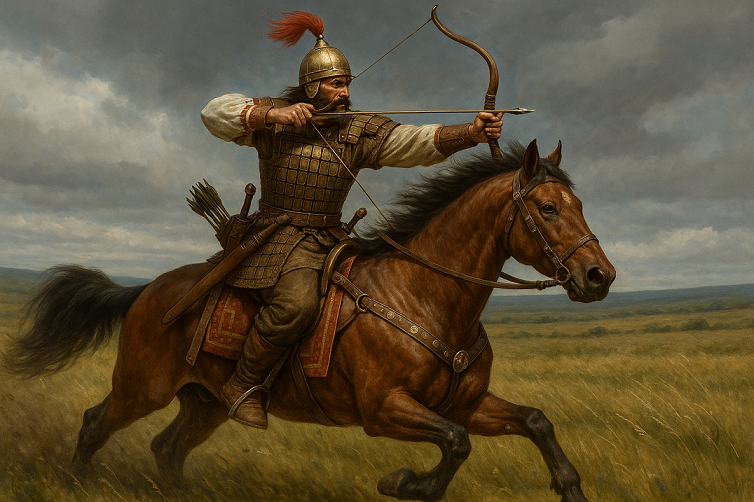 Scythian mounted archer - ancestral warrior tradition of Ukraine